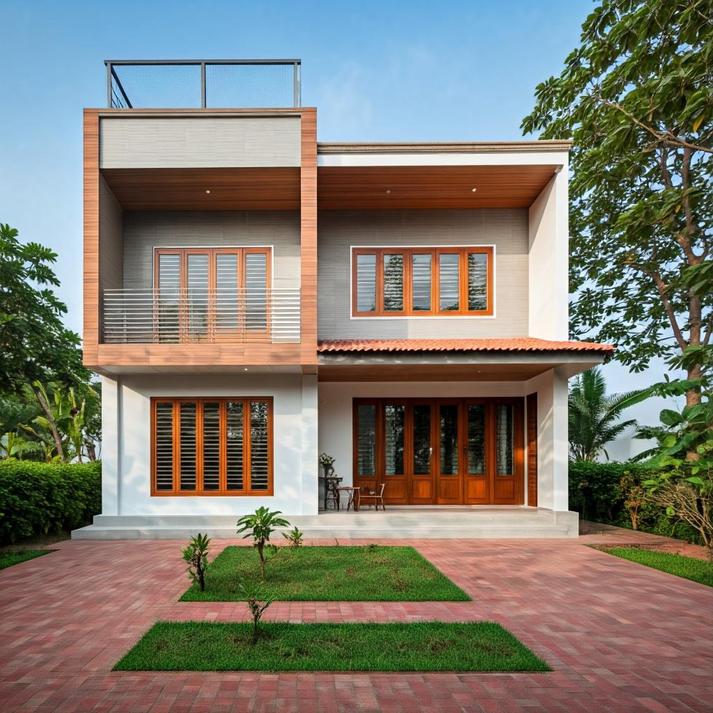 Residential construction project green construction We use sustainable materials